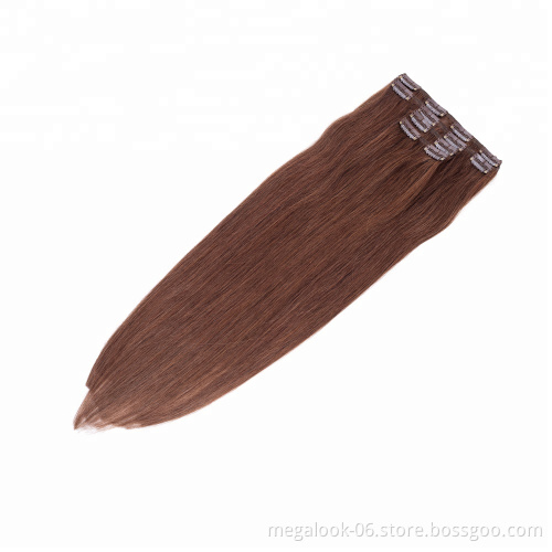 Cuticle Aligned 100% Human Virgin Japanese Virgin Remy Hair Clip in Hair Extension